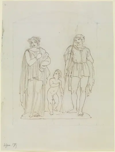 Jason und Medea av Moritz von Schwind