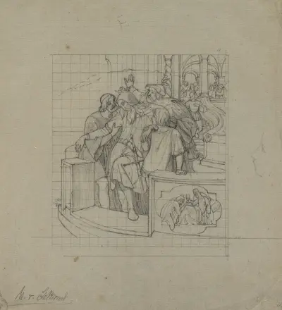 Der König in Thule von Moritz von Schwind