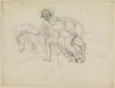 Lenores dödsritt av Moritz von Schwind