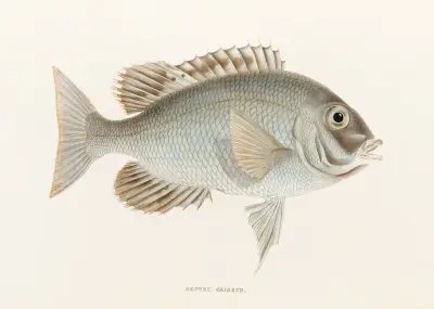 Fauna japonica Pl.049 av Philipp Franz Balthasar von Siebold