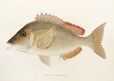 Fauna japonica Pl.051 av Philipp Franz Balthasar von Siebold