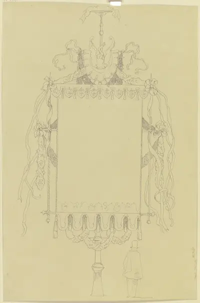 Bannerutsmyckning av Eduard von Steinle