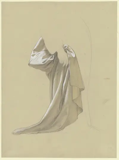 Klædd figur av Eduard von Steinle