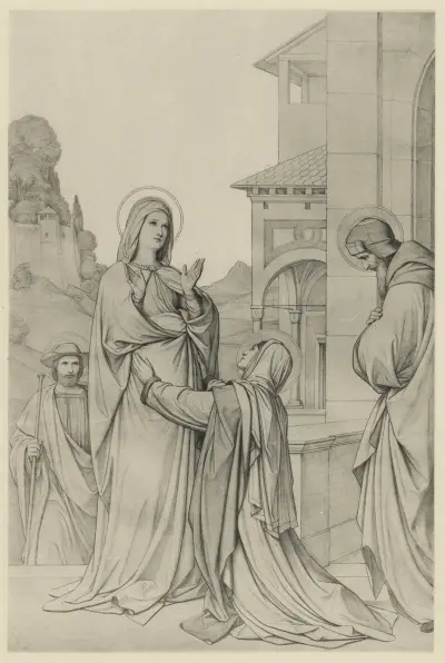 Marie besökelse av Eduard von Steinle