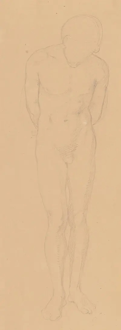 Akt von Eduard von Steinle