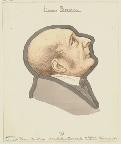 Portrait of Franz Brentano av Eduard von Steinle