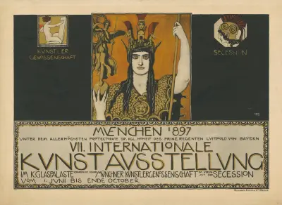 7. Internationale Kunstausstellung des Vereins Bildender Künstler München Secession av Franz von Stuck