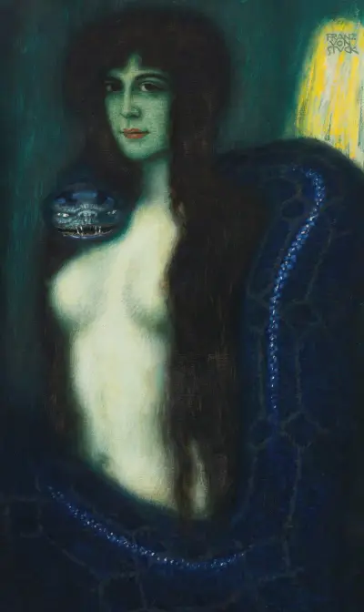 Die Sünde (The Sin) av Franz von Stuck