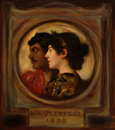 Franz und Mary Stuck – Künstlerfest av Franz von Stuck