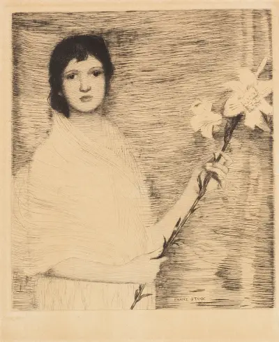 Innocentia av Franz von Stuck
