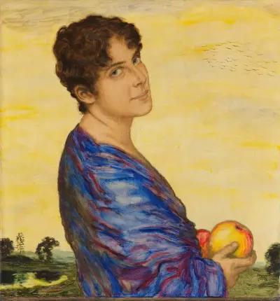 Portrét paní von Stuck, Franz von Stuck