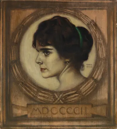 Portrét Gemmy Bierbaumové, Franz von Stuck