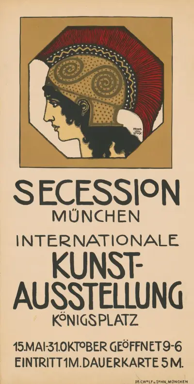 SECESSION München av Franz von Stuck