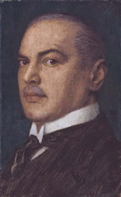 Självporträtt av Franz von Stuck