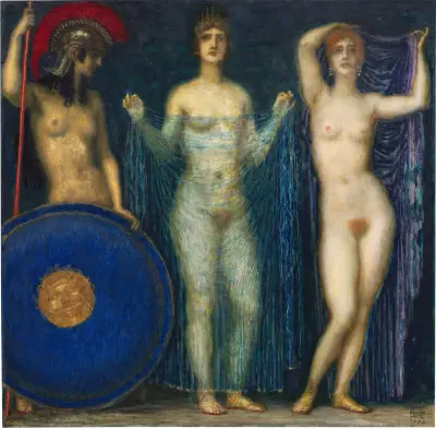 Urteil des Paris von Franz von Stuck