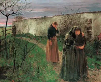 Ostermorgen av Fritz von Uhde