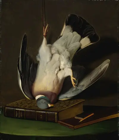 A Dead Wood Pigeon av Ferdinand von Wright
