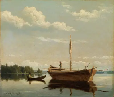 In The Islands Off Kuopio av Ferdinand von Wright