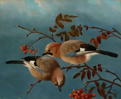 Jays av Ferdinand von Wright