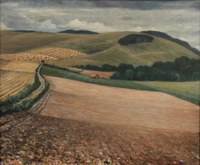 The Peaceful Rhythms Of The Downs av Christopher R. W. Nevinson