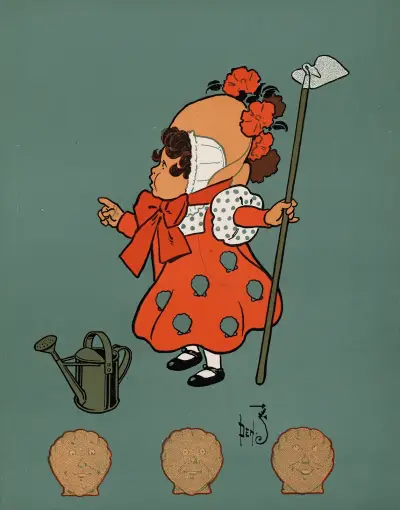 Denslows Mors lilla Olle, plansch 07 av William Wallace Denslow