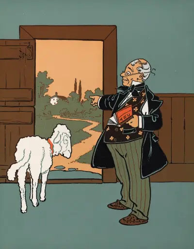Denslows Mamma Goose Pl 39 av William Wallace Denslow