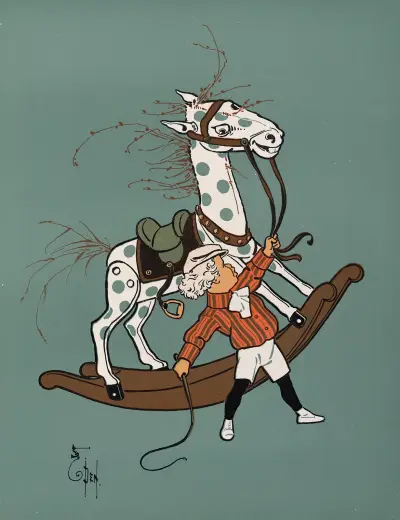 Denslows Mother Goose, plansch 41 av William Wallace Denslow