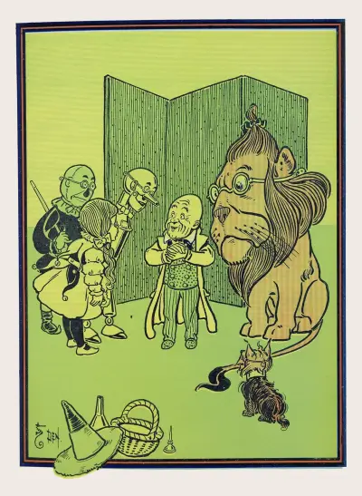 ‘Exactly so! I am a Humbug’ av William Wallace Denslow