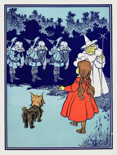 Jag är trollkarlen från norr av William Wallace Denslow