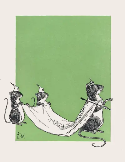 The Queen of The Field Mice av William Wallace Denslow