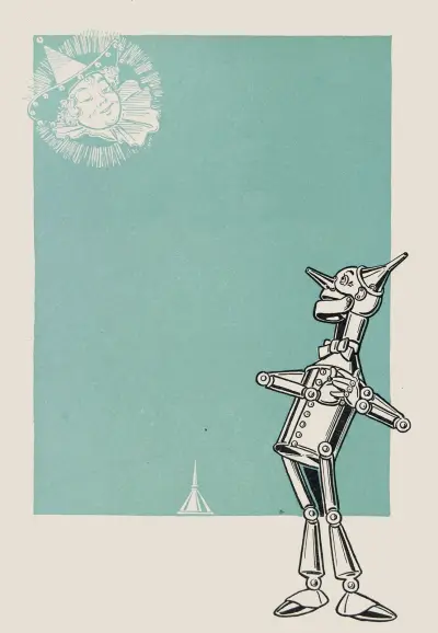 The Rescue of the Tin Woodman av William Wallace Denslow