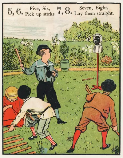 1, 2, spänn min sko Pl 2 av Walter Crane