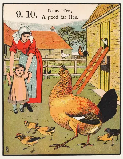 1, 2, spänn min sko Pl 3 av Walter Crane