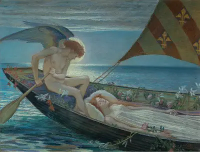 A Dream (Voyage de Rêve) von Walter Crane