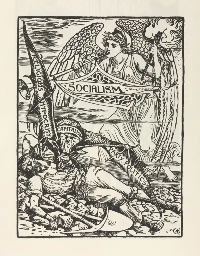 Teckningar för saken Pl.4 av Walter Crane