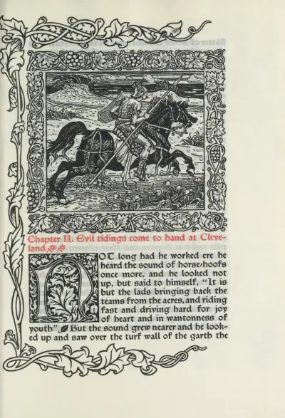 Kapitel II. Onda tidender når Cleveland av Walter Crane
