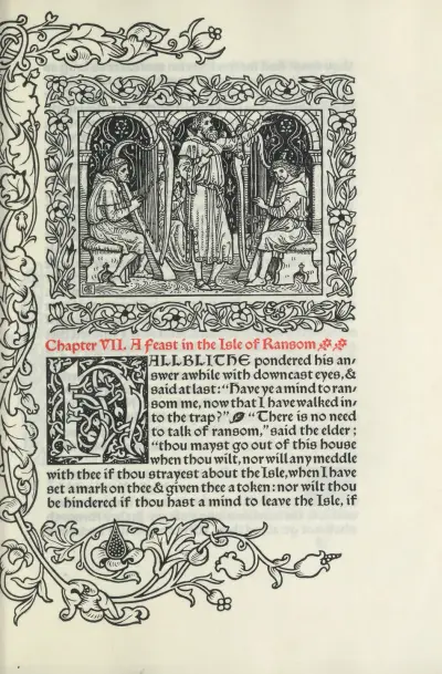 Kapitel VII. En fest på Isle of Ransom av Walter Crane