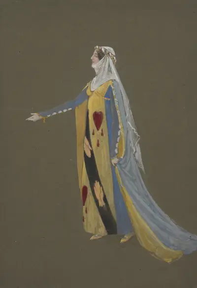 Costume design von Walter Crane