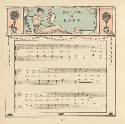 Dance a Baby av Walter Crane