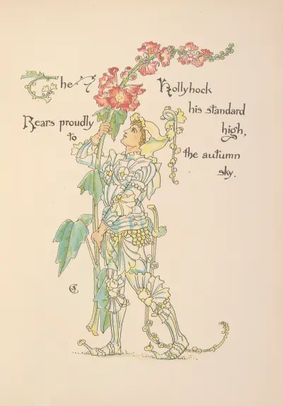 Flora’s feast; A masque of flowers Pl.31 av Walter Crane