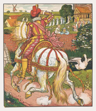 Goody Two Shoes Pl 5 av Walter Crane
