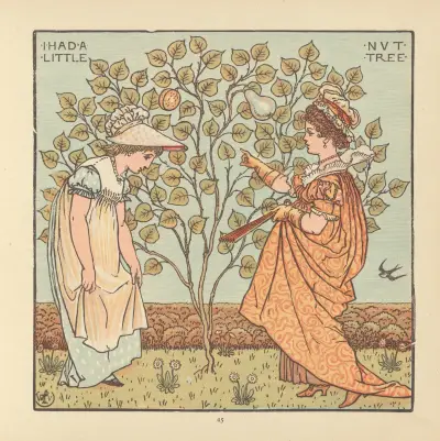 Jag hade ett litet nötträd av Walter Crane