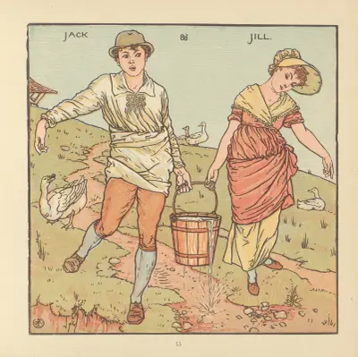 Jack and Jill av Walter Crane