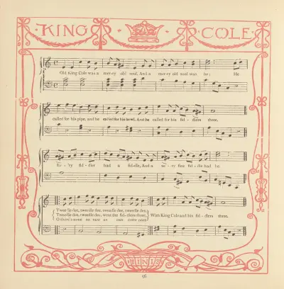King Cole av Walter Crane