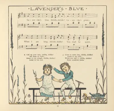 Lavender’s Blue av Walter Crane