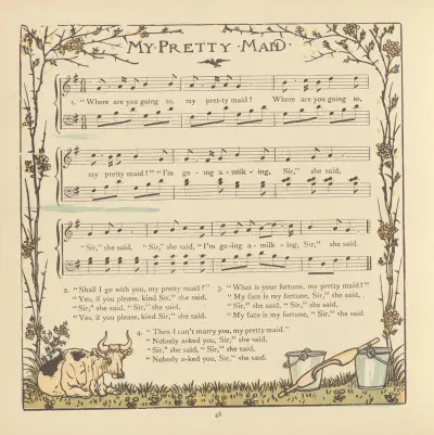 My Pretty Maid av Walter Crane
