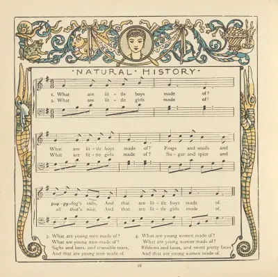 Natural History av Walter Crane