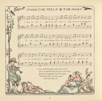 Over the Hills & far away av Walter Crane