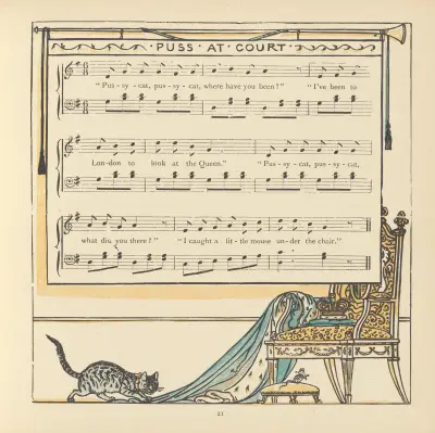 Puss at Court av Walter Crane