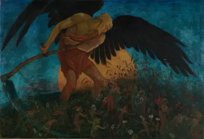 Schnitter Tod av Walter Crane